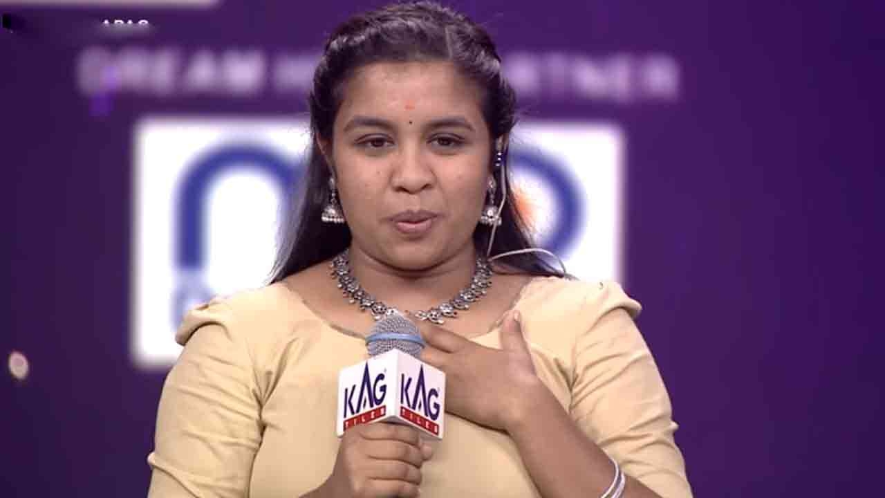 மேடையில் கண்ணீர்விட்ட இலங்கை பெண் சினேகா