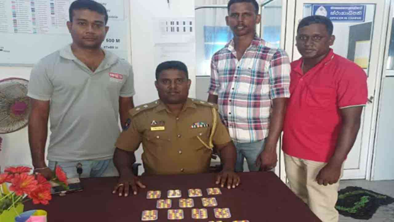  160 போதை மாத்திரைகளுடன் இளைஞன் கைது
