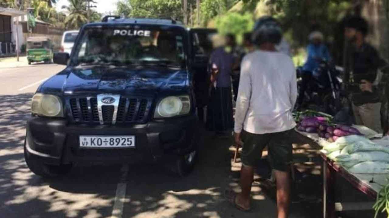 மரக்கறி விற்பனை என்ற போர்வையில் போதைப்பொருள் விநியோகித்த நபர்