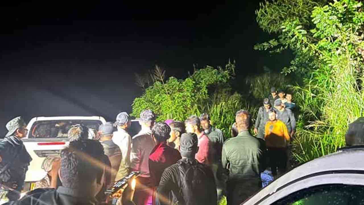 ஹந்தானை மலையில் மாயமாகியிருந்த குழுவினர் மீட்பு