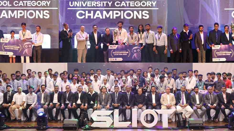 SLT-MOBITEL புத்தாக்கத்தை ஊக்குவிக்கும் வகையில், SLIoT 2025 இல் அடுத்த தலைமுறை தொழினுட்ப திறமையாளர்களை கொண்டாடியது