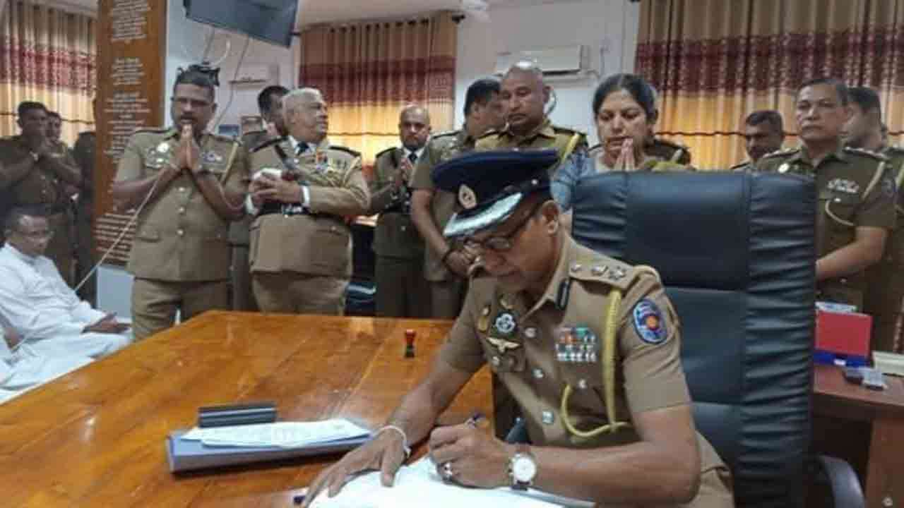 புதிய சிரேஸ்ட பொலிஸ் அத்தியட்சகராக டி.பி.எச். கலனசிறி பதவியேற்பு
