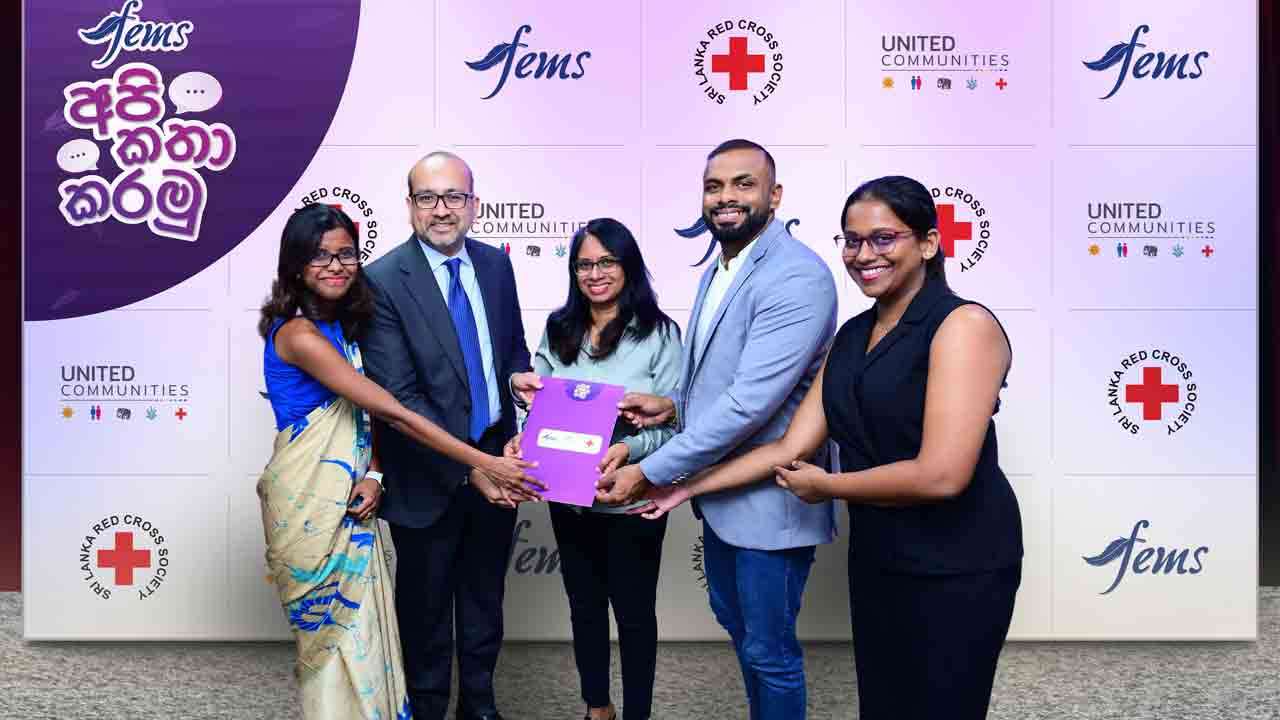 Fems, செஞ்சிலுவைச் சங்கம், United Communities மற்றும் சுகாதாரம் மற்றும் கல்வி அமைச்சுகளுடன் இணைந்து  நாம் பேசலாம் என்னும் இலங்கையின் மிகப்பெரிய மாதவிடாய் சுகாதாரம் மற்றும் தூய்மை தொடர்பான கல்வித் திட்டத்தை ஆரம்பித்து, தேசிய முயற்சியாக விரிவுபடுத்தியுள்ளது