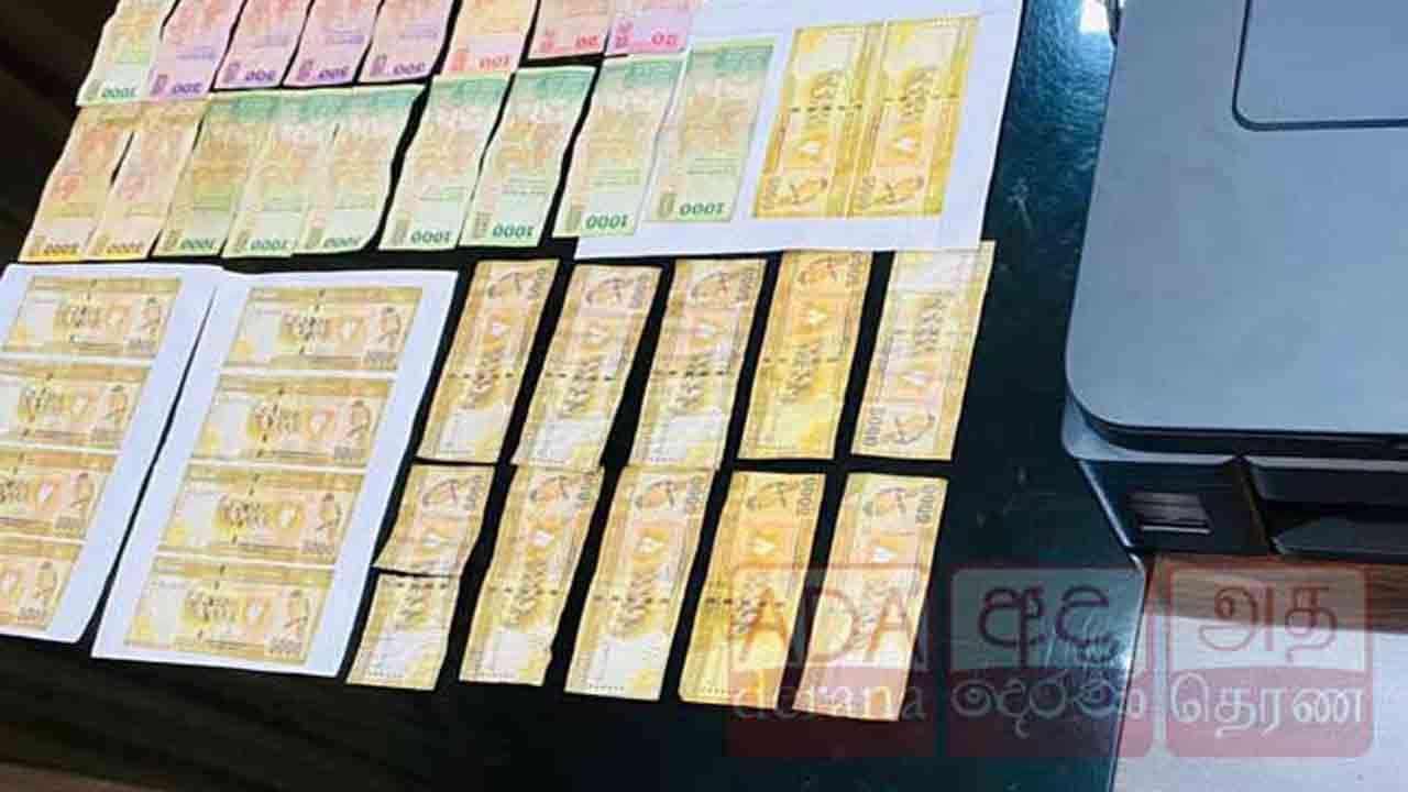 போலி நாணயத்தாள்களுடன் பெண் ஒருவர் கைது
