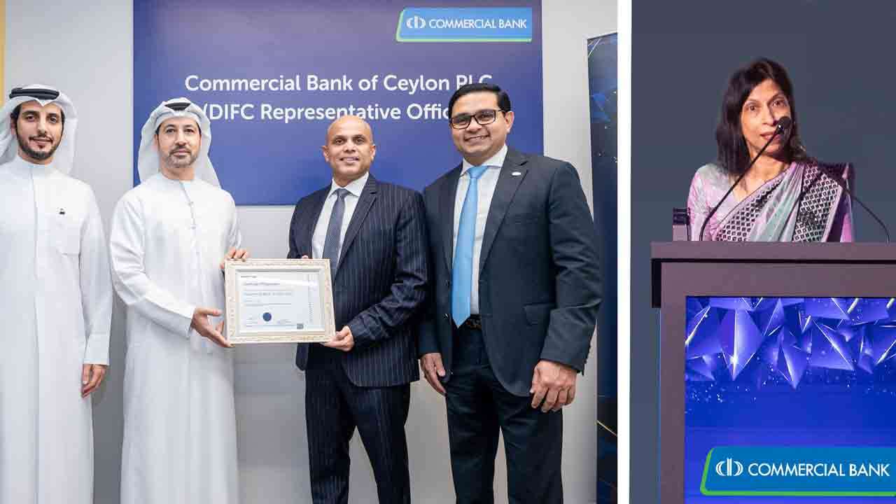 DIFC-யில் பிரதிநிதி அலுவலக திறப்பைக் கொண்டாடிய கொமர்ஷல் வங்கி