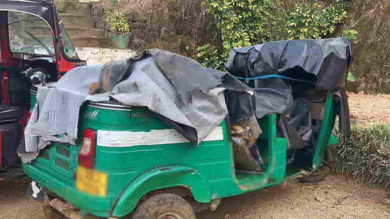 லிந்துலை ஊவாக்கலையில் முச்சக்கர வண்டி விபத்து