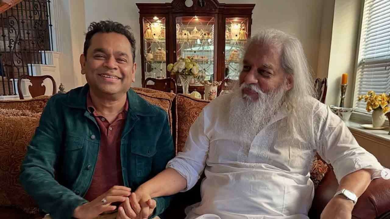 அமெரிக்காவில் யேசுதாஸை சந்தித்த இசைப்புயல் 