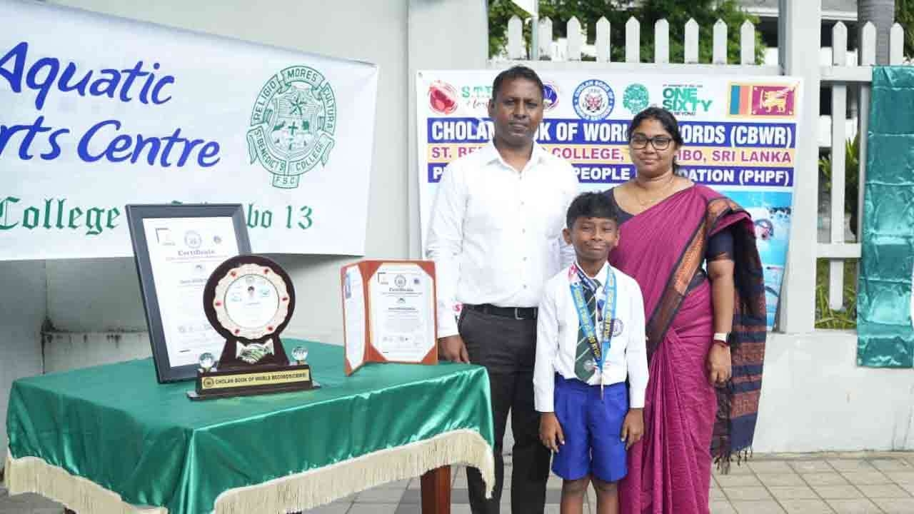 சோழன் உலக சாதனை படைத்த 6 வயது சிறுவன்!
