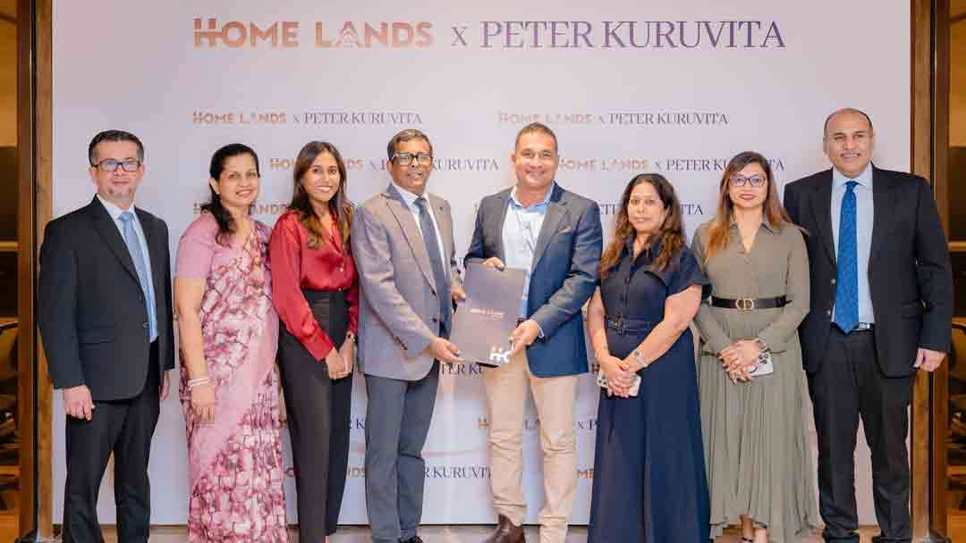 Home Lands நிறுவனத்தின் வர்த்தகநாம தூதுவராக கைகோர்க்கிறார் பீட்டர் குருவிட்ட