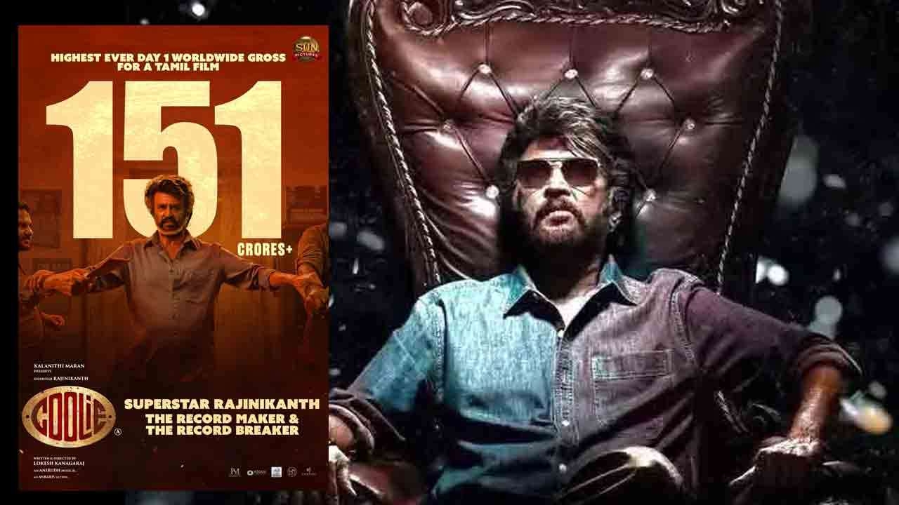 ‘கூலி’ முதல் நாளில் உலகளவில் 151 கோடி ரூபாய் வசூல் சாதனை