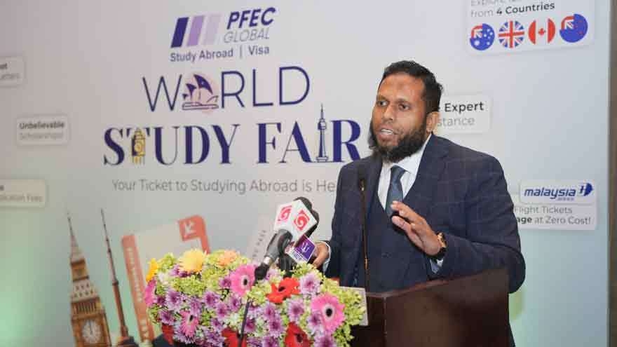 PFEC நிறுவனத்தின் கொழும்பில் நடைபெற்ற ‘உலக கல்வி கண்காட்சி’ மாபெரும் வெற்றியைப் பெற்றது