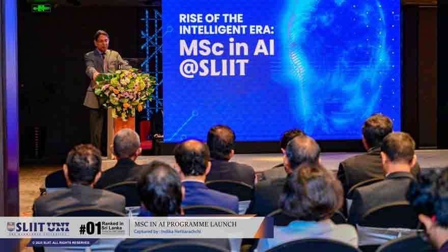 AI திறனுக்கு அதிகரித்துள்ள தேவையை நிவர்த்தி செய்யும் வகையில் MSc in Artifical Inteligence பட்டப் பாடத்திட்டத்தை ஆரம்பித்துள்ள SLIIT