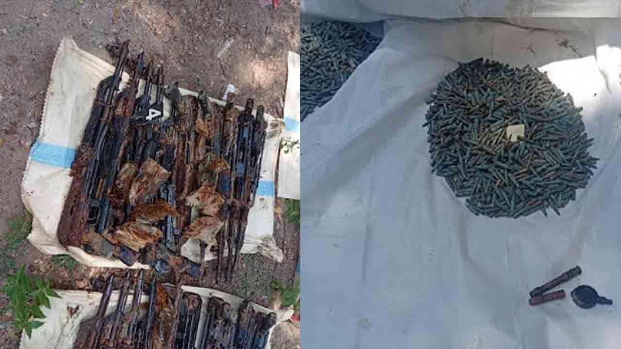 யாழில் T56 துப்பாக்கிகள் மற்றும் 5,000 தோட்டாக்கள் மீட்பு