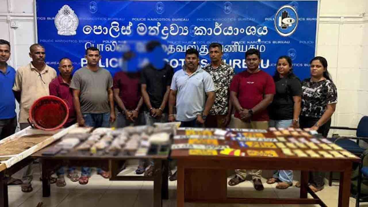 140 மில்லியன் மதிப்புள்ள போதைப்பொருட்கள் கைப்பற்றல்