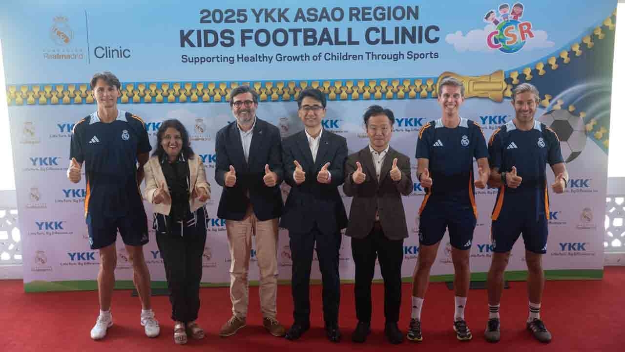 YKK மற்றும் ரியல் மெட்ரிட் அமைப்பு இலங்கையில் குழந்தைகள் கால்பந்து பயிற்சி முகாமை வெற்றிகரமாக நிறைவு செய்து நூற்றுக்கணக்கான பின்தங்கிய குழந்தைகளுக்கு ஊக்கம் அளித்தது