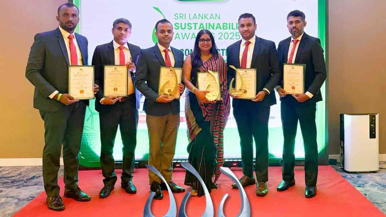 INSEE sweeps top honours at CIOB Sri Lankan Sustainability Awards 2025CIOB இலங்கை நிலைபேறாண்மை விருதுகள் 2025இல் INSEE கௌரவிக்கப்பட்டது