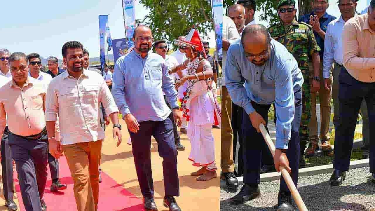 ரிவிதனவி சூரிய சக்தி பூங்காவின் நிர்மாணப் பணிகள் ஆரம்பம்