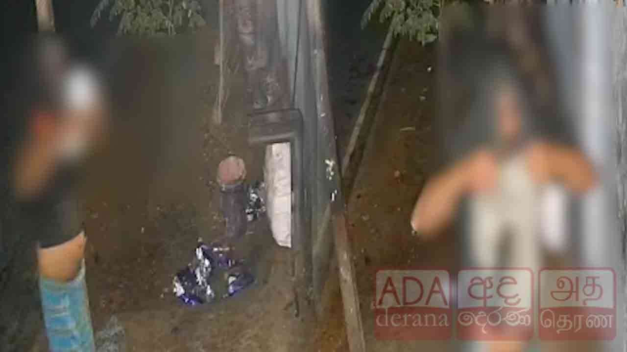 பான்ஸி பொருட்கள் விற்பனை நிலைய சி.சி.டி.வி கேமரா திருட்டு!