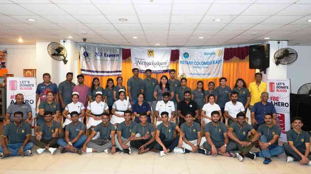 தொடர்ச்சியாக ஒன்பதாவது தடவையாகவும் இரத்த தான நிகழ்வை வெற்றிகரமாக நடாத்தியுள்ள வெள்ளவத்தை நித்தியகல்யாணி ஜுவலரி