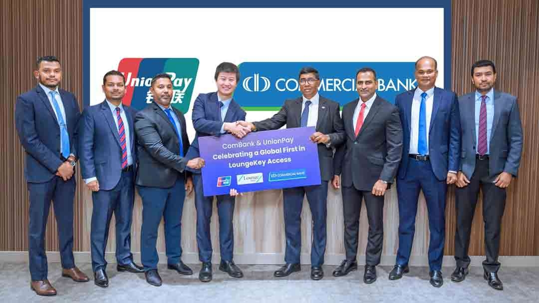 UnionPay ஆசிய Prestige அட்டைகளுக்கான LoungeKey அணுகலை உலகளாவியரீதியில் முதன்முதலாகப் பெற்ற வங்கியாக கொமர்ஷல் வங்கி சாதனை படைத்துள்ளது