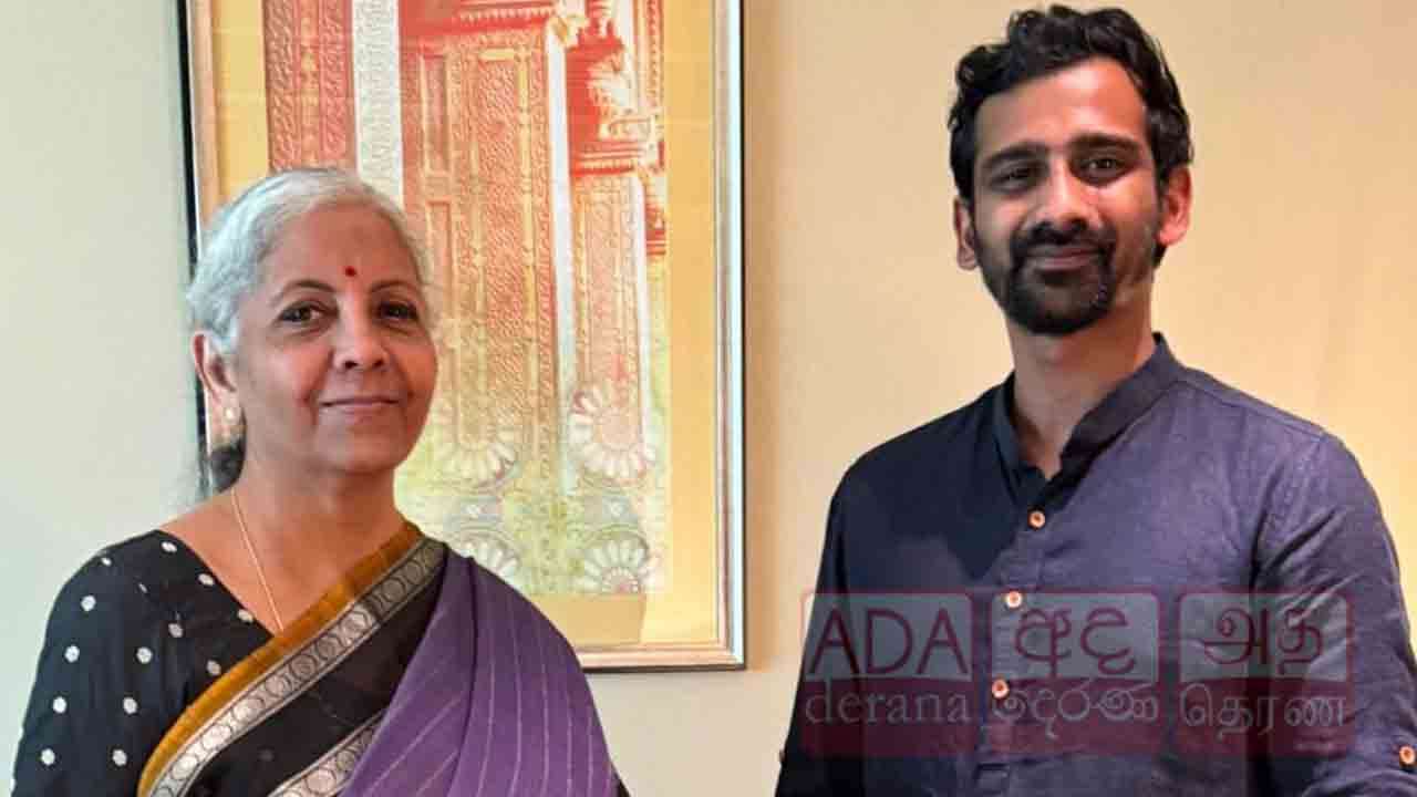 இந்திய மத்திய அரசின் நிதி அமைச்சருடன் - ஜீவன் தொண்டமான் கலந்துரையாடல்