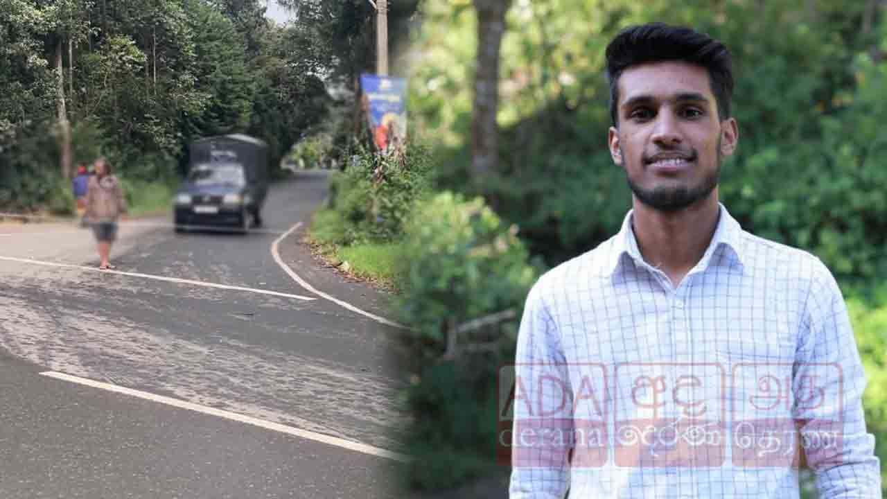 மோட்டார் சைக்கிள் விபத்தில் இளைஞன் பலி