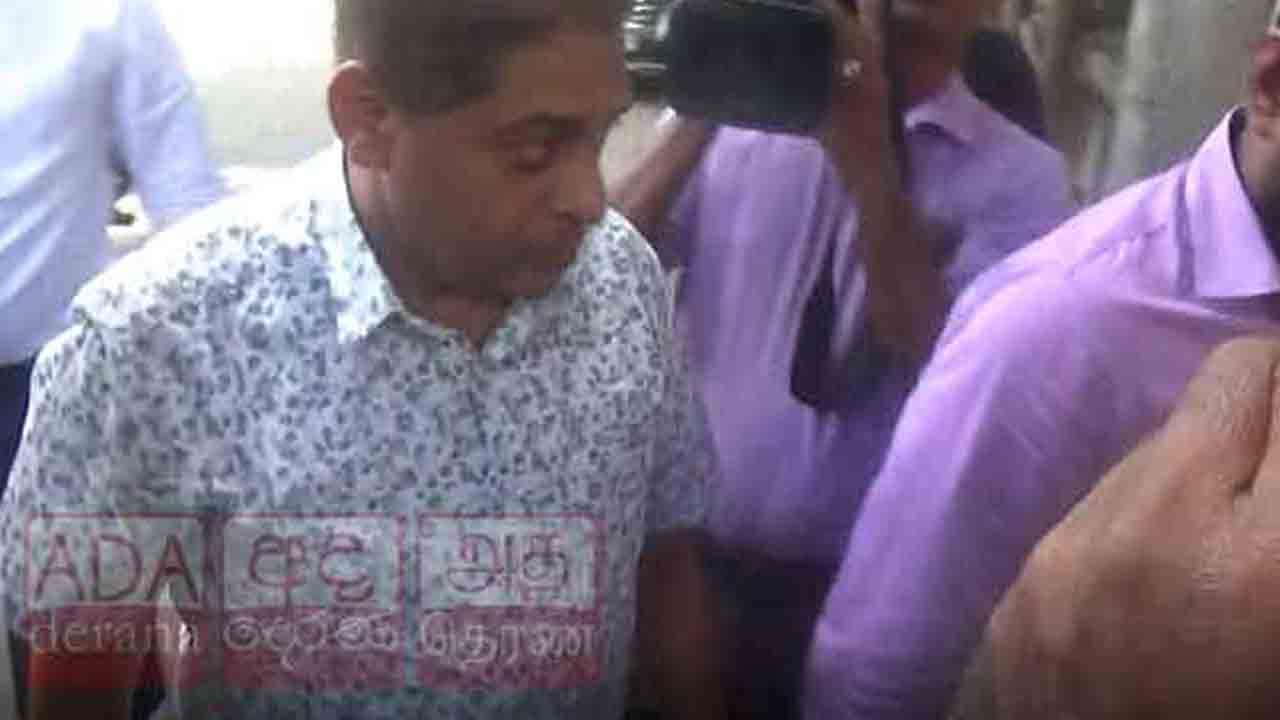 கைதான மஹிந்த ராஜபக்ஷவின் தலைமை பாதுகாப்பு அதிகாரி நீதிமன்றுக்கு