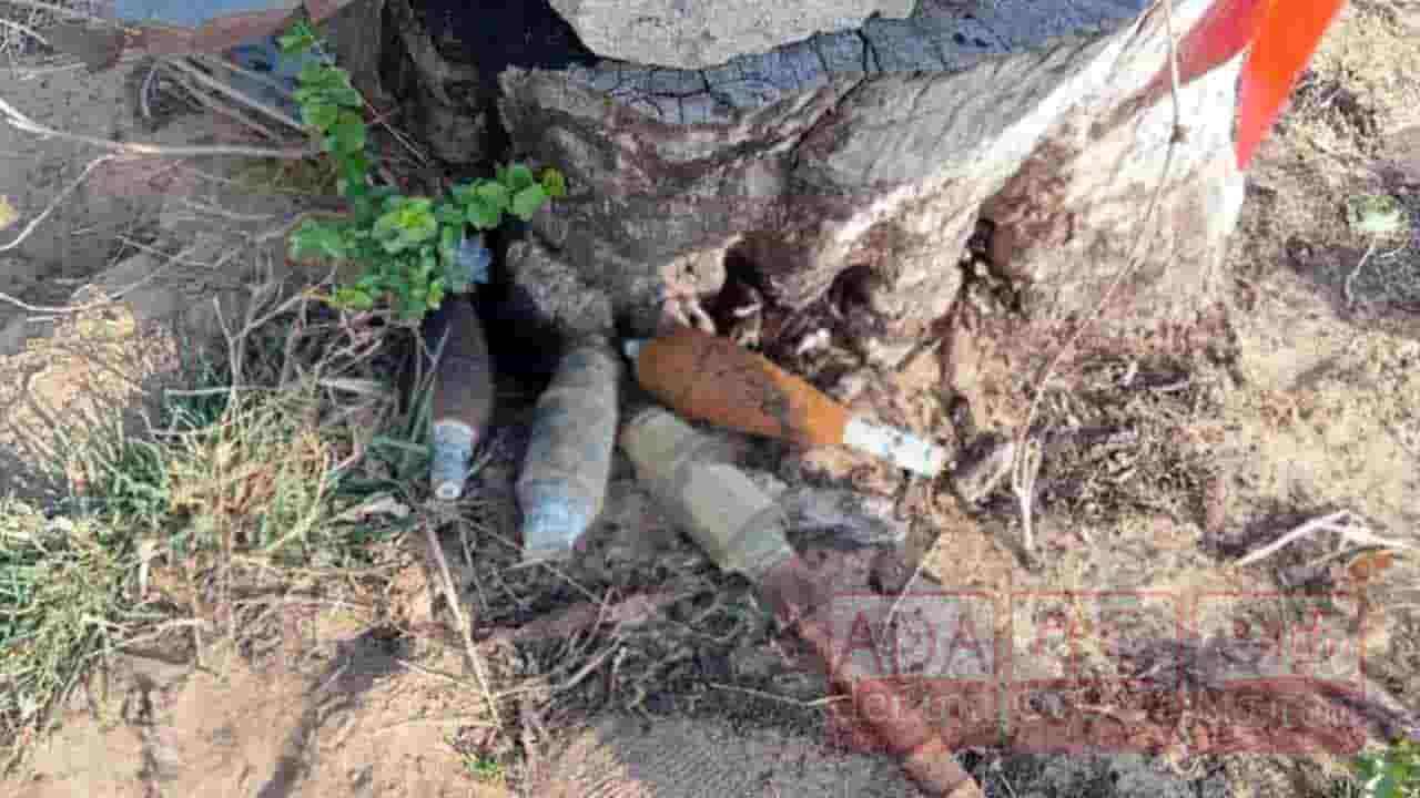 இயக்கச்சியில் வெடிக்காத நிலையில் குண்டுகள் மீட்பு!