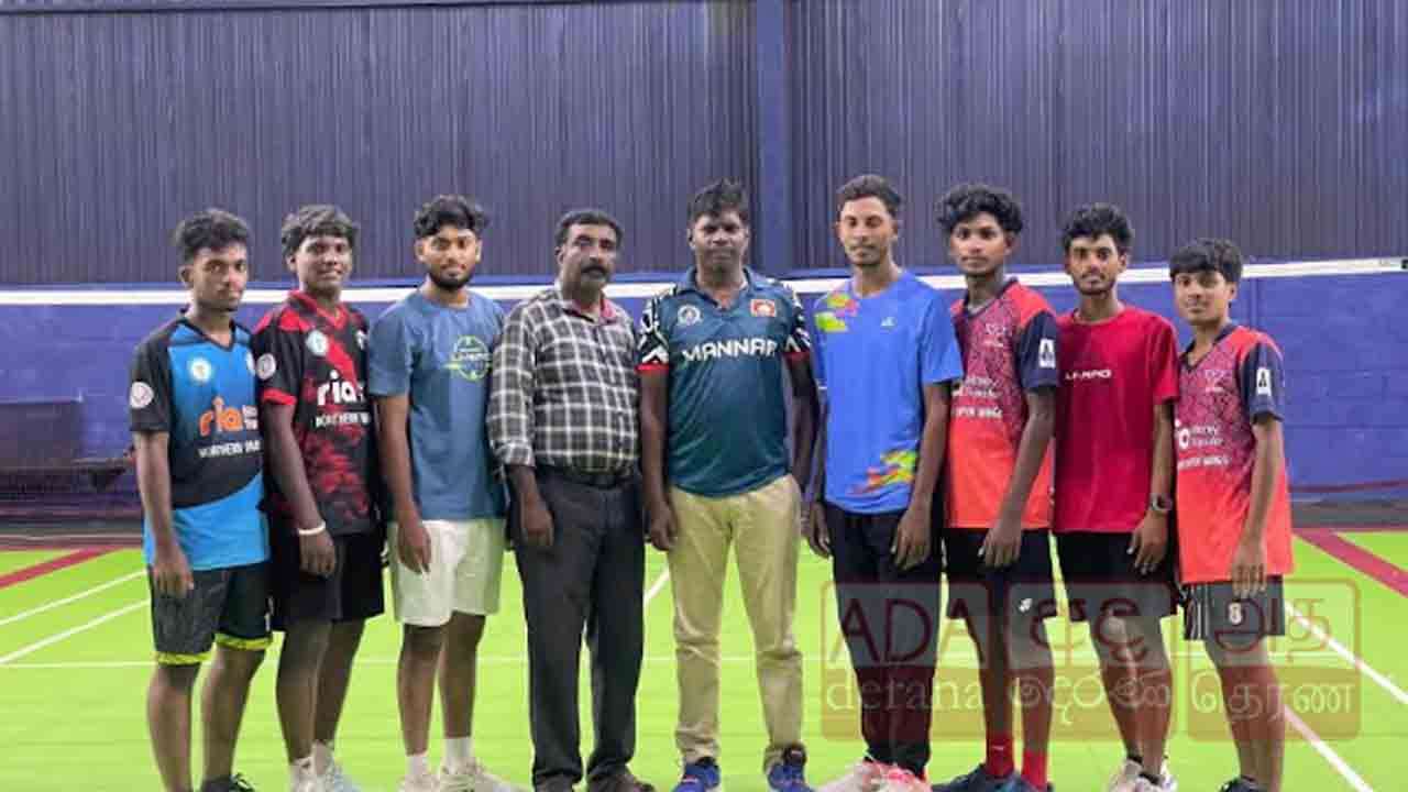 மன்னார் மாவட்ட பூ பந்தாட்ட அணி தேசிய ரீதியில் சாதனை