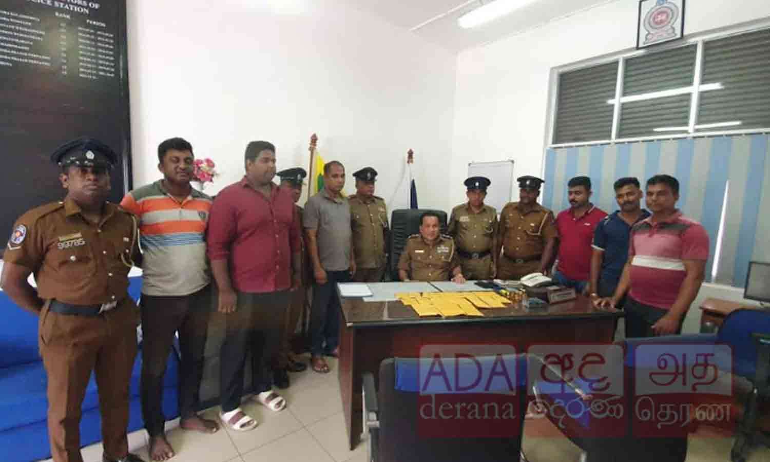 பல்வேறு குற்றச் செயல்களில் ஈடுபட்ட 14 பேர் கைது!