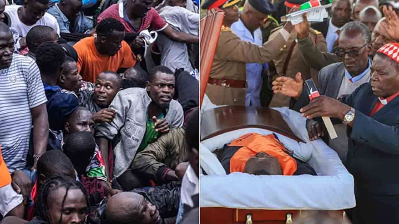 கென்ய முன்னாள் பிரதமரின் இறுதிச் சடங்கில் கூட்டநெரிசல்! அதிகரிக்கும் பாதிப்புகள்!