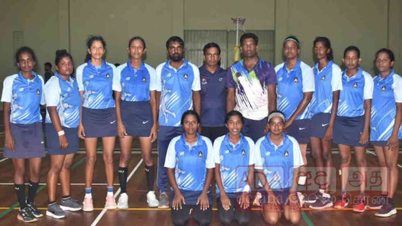 தேசிய இளைஞர் விளையாட்டு போட்டியில் 02 ஆம் இடம் பெற்ற பெண்கள் அணி!