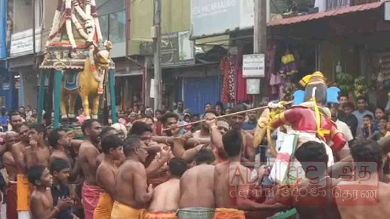 பொகவந்தலாவயில் சூரசம்ஹாரம் நிகழ்வு