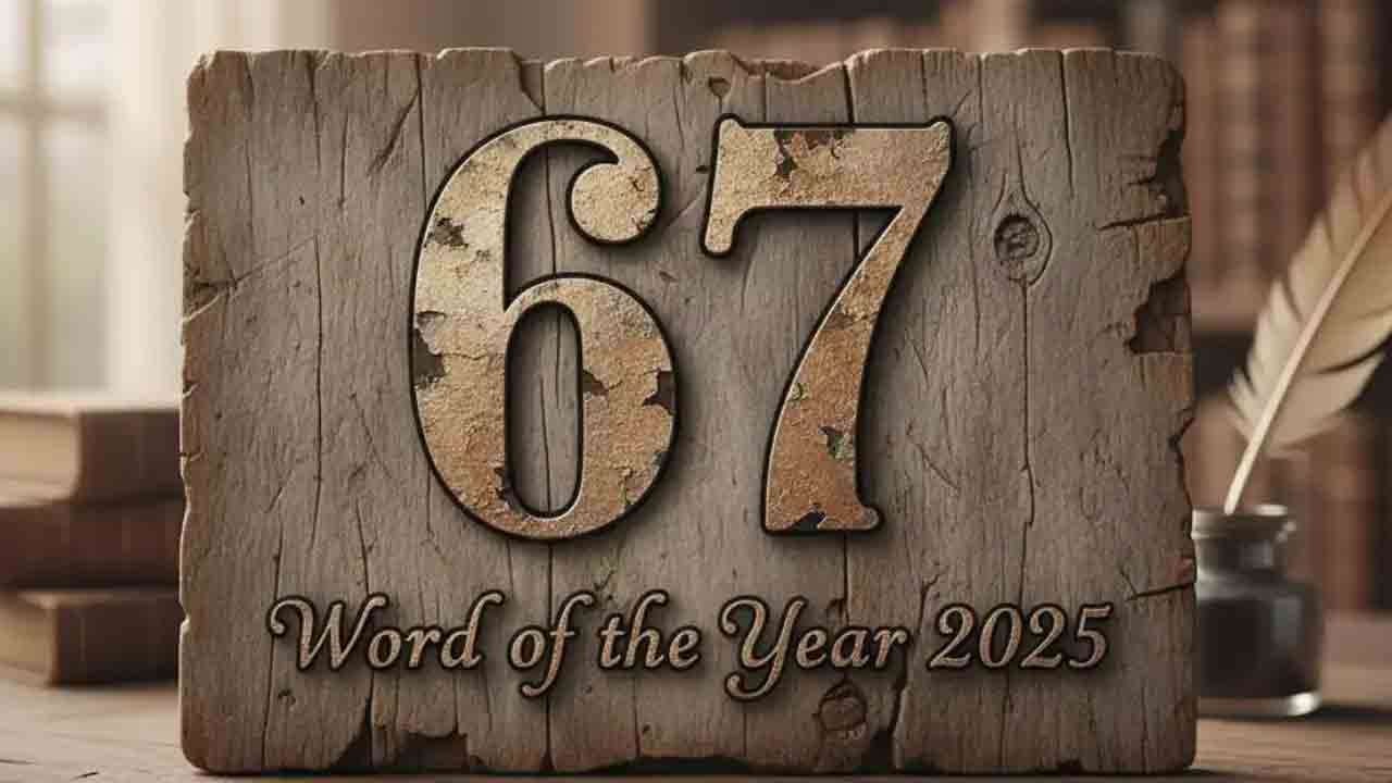 இந்த ஆண்டிற்கான சிறந்த வார்த்தையாக தேர்ந்தெடுக்கப்பட்ட 67!