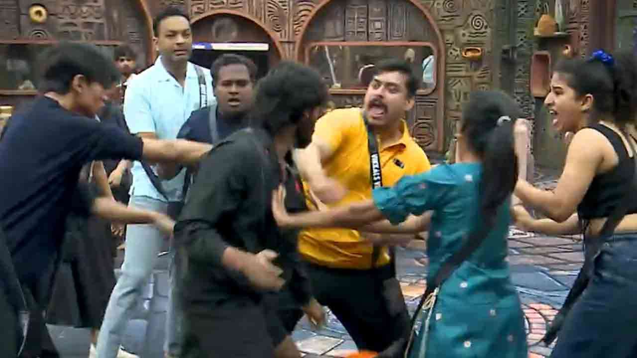 பிக் பாஸ் வீட்டில் அடிதடி?