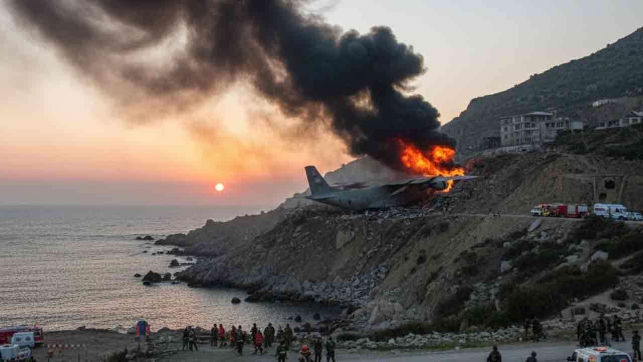 துருக்கி இராணுவ சரக்கு விமானம் ஜோர்ஜியாவில் விபத்து