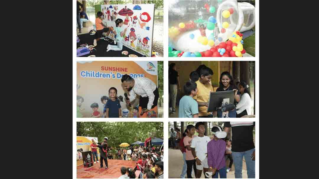 குழந்தைப் பருவத்தை ஆர்வ உணர்வுடன் கொண்டாடிய Sunshine Holdings