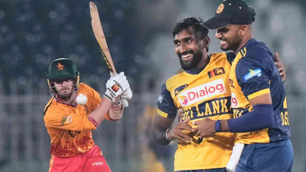 இலங்கைக்கு  சிம்பாப்வே நிர்ணயித்த வெற்றி இலக்கு