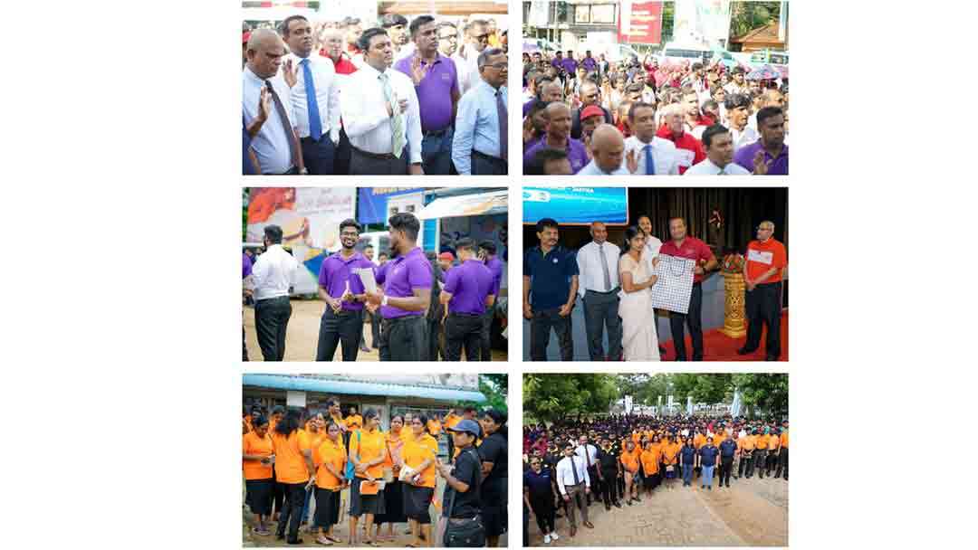 வடக்கு மாகாணத்தில் “அனைவருக்கும் காப்புறுதி: பாதுகாப்பான எதிர்காலம்” என்ற வீதிப் பயணத்துக்காக இணையும் IASL மற்றும் IRCSL