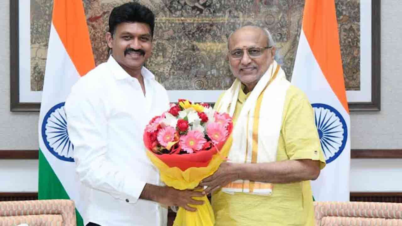 இந்திய துணை ஜனாதிபதிக்கும் செந்தில் தொண்டமானுக்குமிடையில் சந்திப்பு!