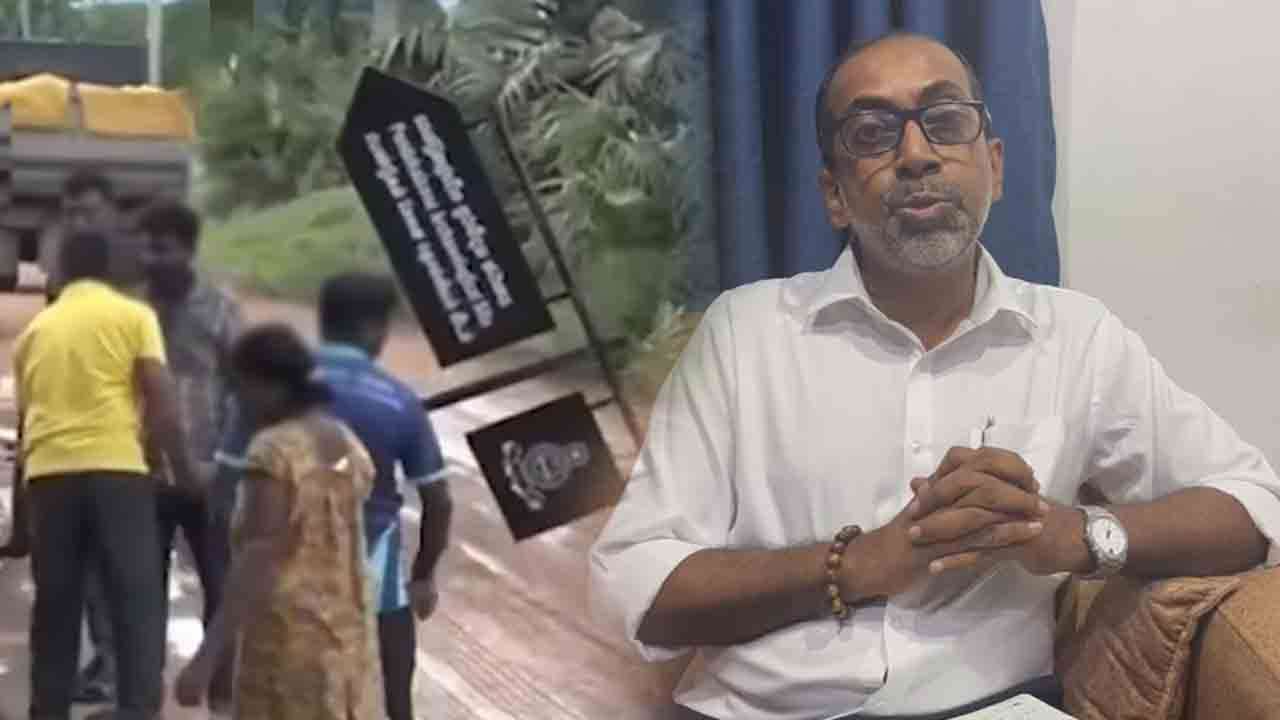 தொல்பொருள் பெயர் பலகைகள் அகற்றப்பட்டமைக்கு பின்னணியில் அரசியல்!