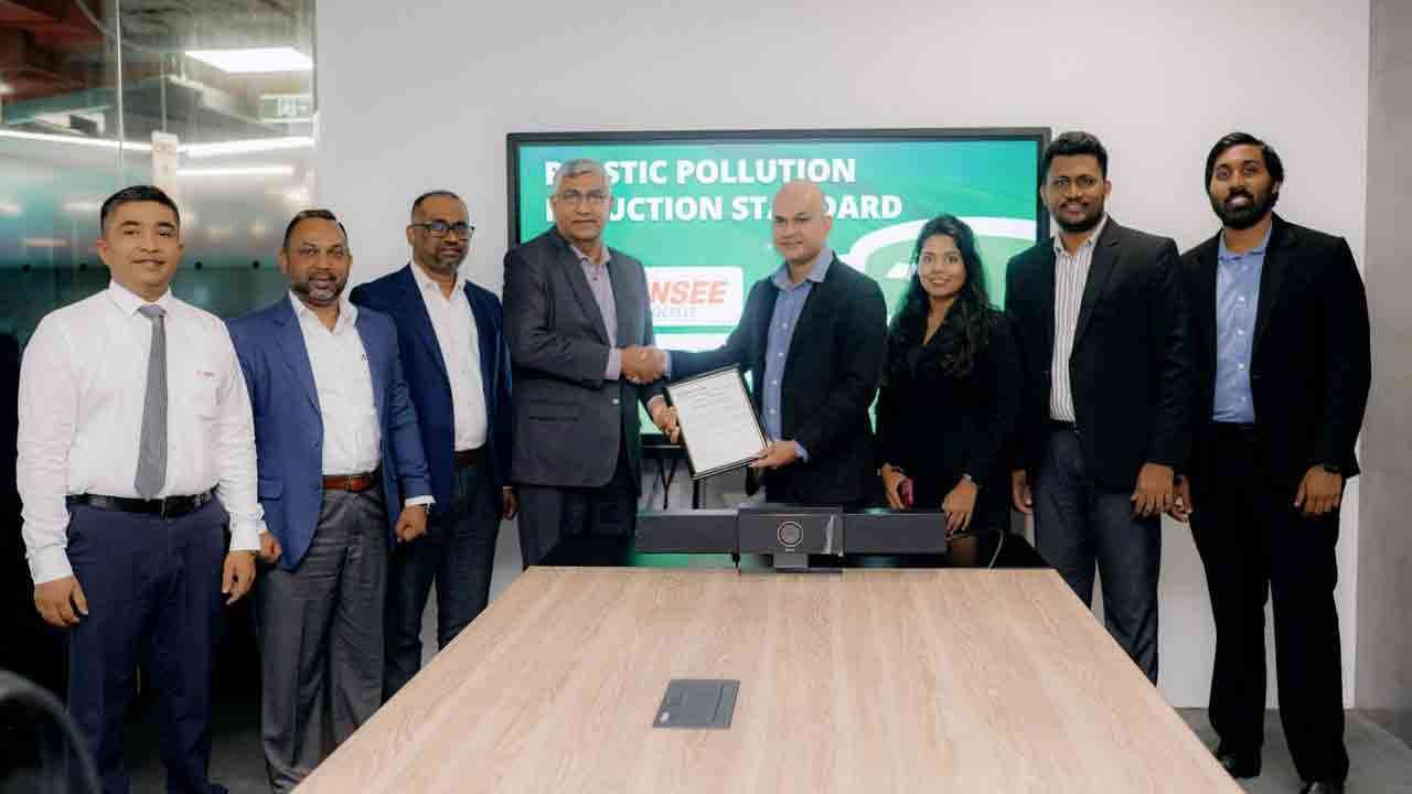 சர்வதேச Plastic Pollution Reduction Standardஇன் கீழ் சான்றளிக்கப்பட்ட முதல் இலங்கை நிறுவனமாக INSEE Ecocycle புதிய மைல்கல்லை எட்டியுள்ளது