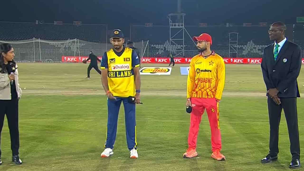 முத்தரப்பு டி20 தொடர் - நாணய சுழற்சியில் சிம்பாப்வே அணி வெற்றி