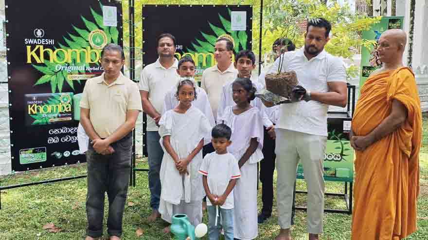 விகாரைகளில் வேம்பு மரங்களை நடும் ‘சுதேசி கொஹொம்ப மிஹிதலா சத்காரய’ திட்டத்தின் இரண்டாம் கட்டத்தை ஆரம்பித்த சுதேசி கொஹொம்ப