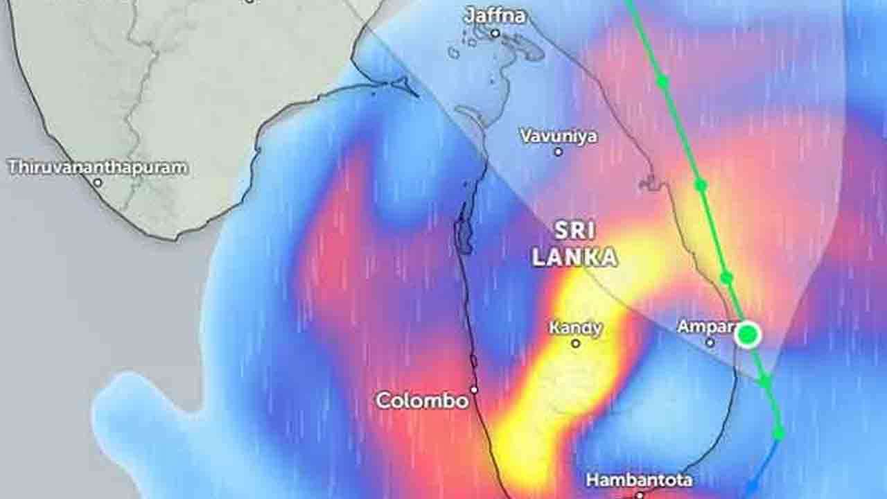 இலங்கைக்கு அருகில் உருவானது புயல்!