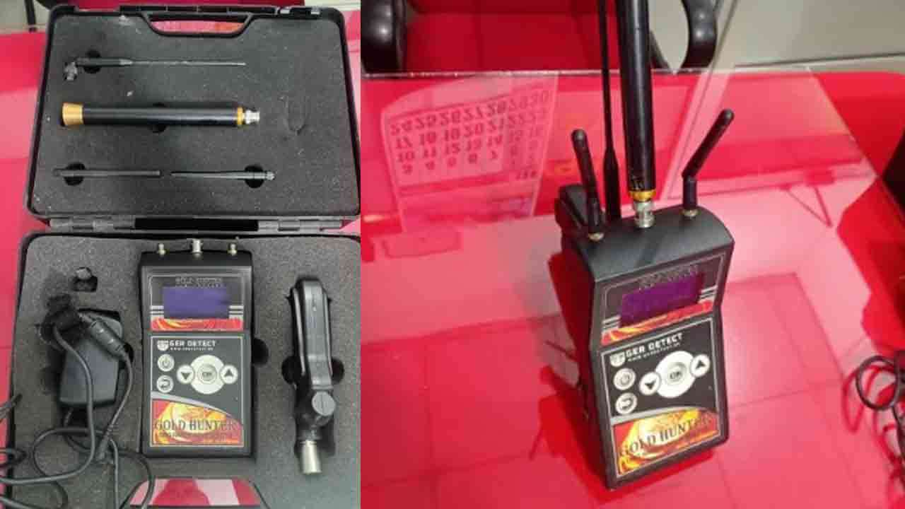 பெரிய நீலாவணையில் நவீன புதையல் தோண்டும் கருவி மீட்பு