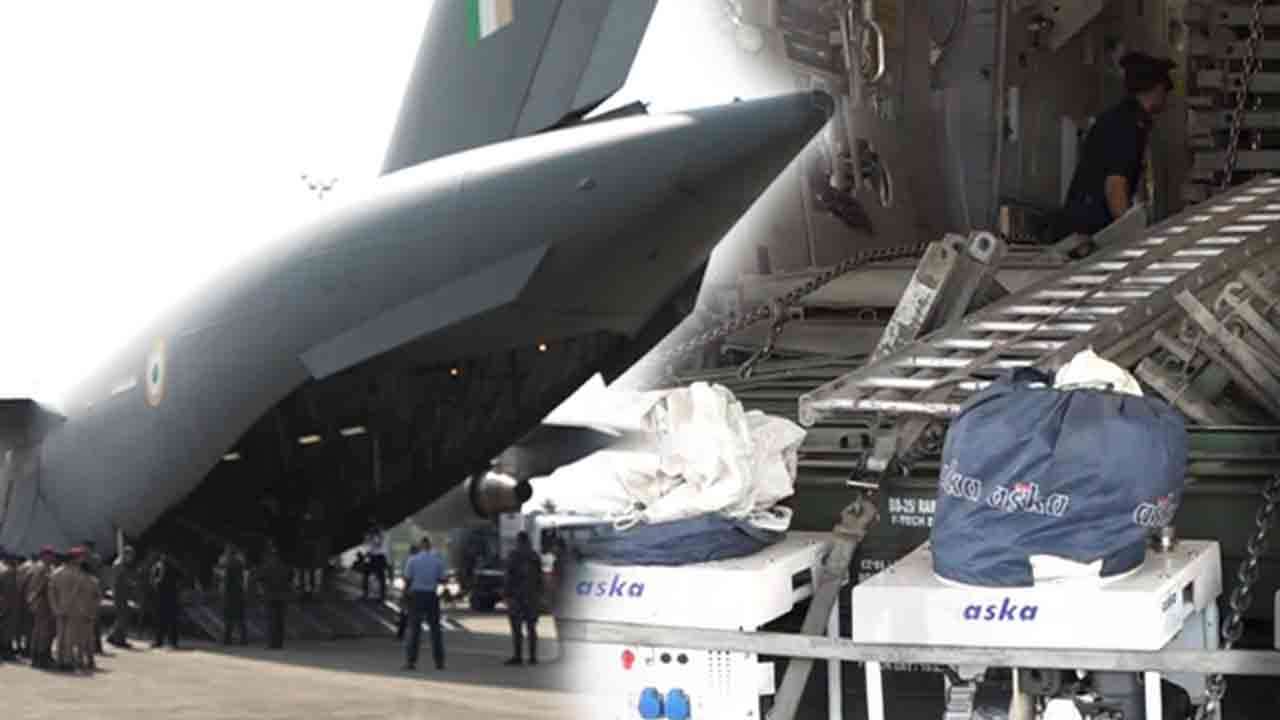 இந்திய அனர்த்த நிவாரணங்களை ஏற்றிய 8வது விமானமும் நாட்டுக்கு