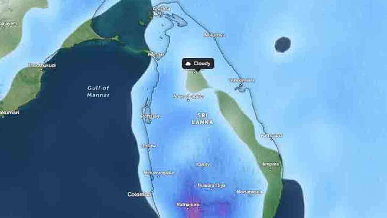 அடுத்த 36 மணித்தியாலங்களுக்கான வானிலை முன்னறிவிப்பு