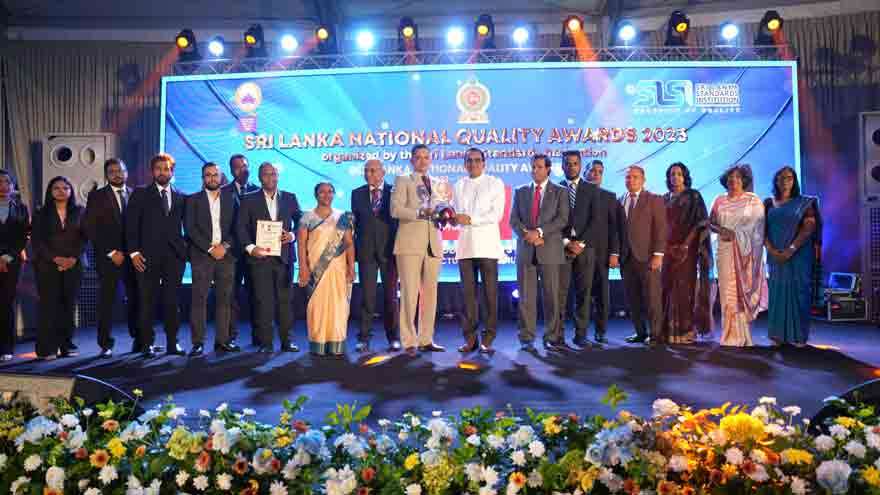 கீல்ஸ் ஃபூட் புரொடக்ட்ஸ் பிஎல்சி ஒட்டுமொத்த நிறுவன மகத்துவத்திற்காக 2023 க்கான இலங்கை தேசிய தராதர விருதை வென்றுள்ளது