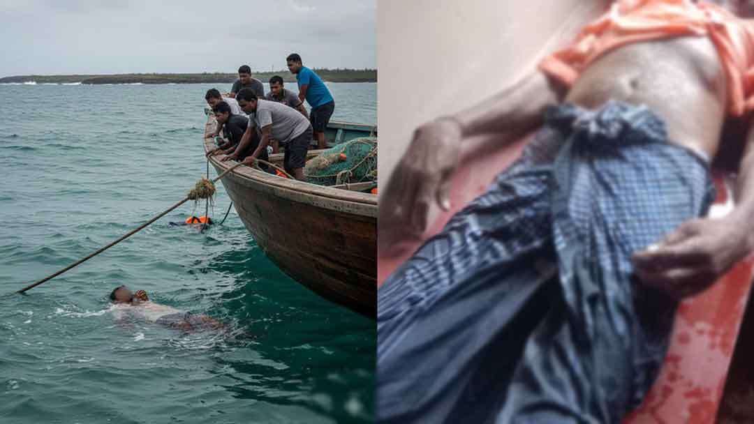 கயிறு தடக்கி கடலில் வீழ்ந்து ஒருவர் உயிரிழப்பு!